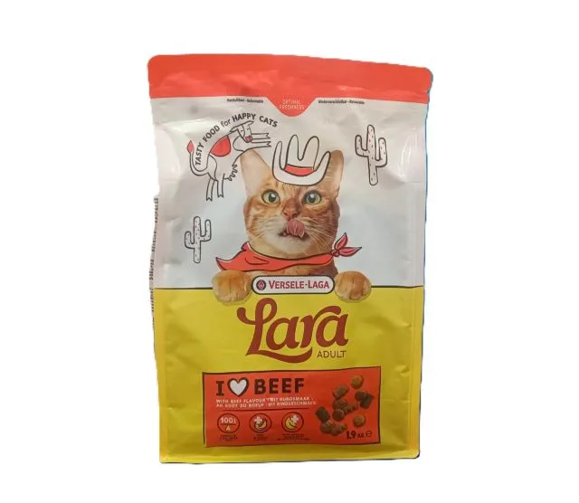 Lara Adult Beef Cat Food 1.9Kg